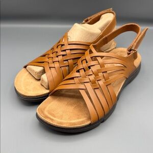 Easy Spirit Mar Women's Leather Slingback Sandals